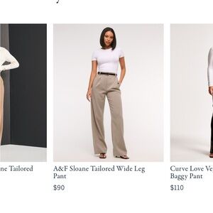 Abercrombie & Fitch Sloan Tailored Pant